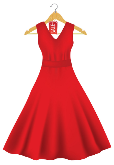 vestido vermelho